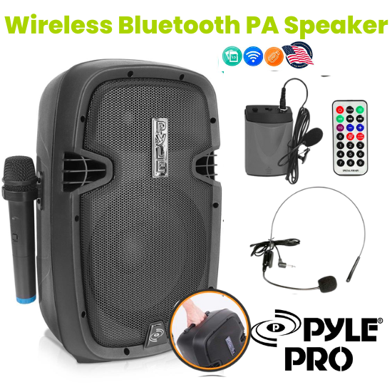 Wireless Bluetooth PA Speaker
