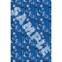 Wrapping Paper – Blue Guitars & Snowflakes