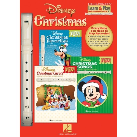 DISNEY CHRISTMAS Learn & Play Recorder Pack