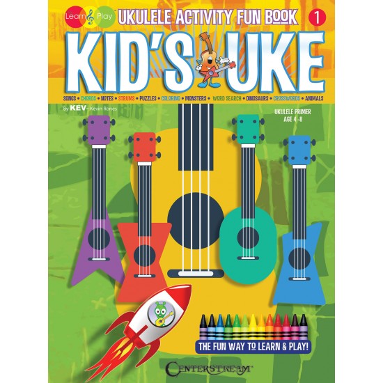 Kid's Uke – Ukulele Activity Fun Book