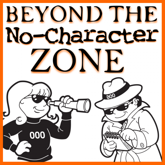 Beyond the No-Character Zone
