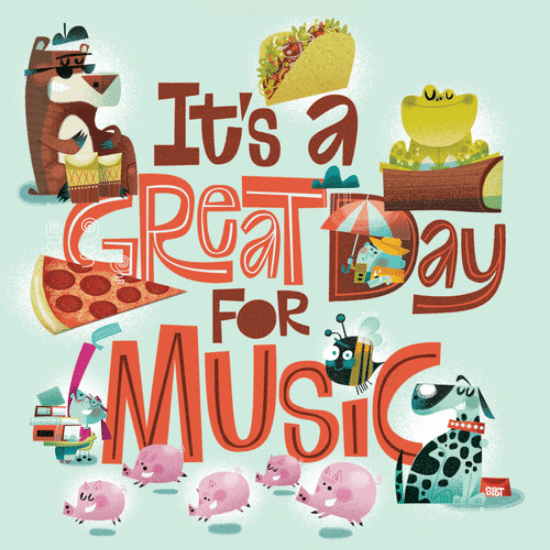 It's a Great Day for Music Rhythm, Orff and Song for All Year Long