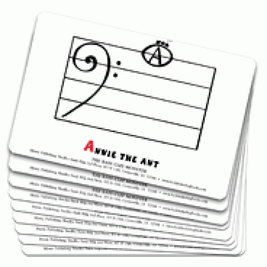 Freddie the Frog and the Bass Clef Monster  Flashcards