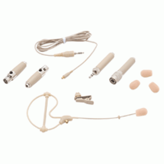 Omnidirectional Headworn Microphone (Beige)